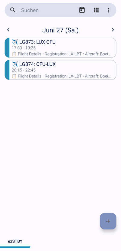 Calendar Screenshot